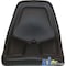 A & I Products Michigan Style Seat, w/o Slide Track, BLK 25" x19" x12" A-TM333BL - alternate 2